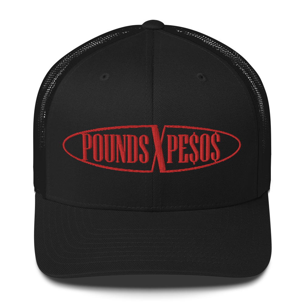 PXP Black/ Red - Trucker Cap